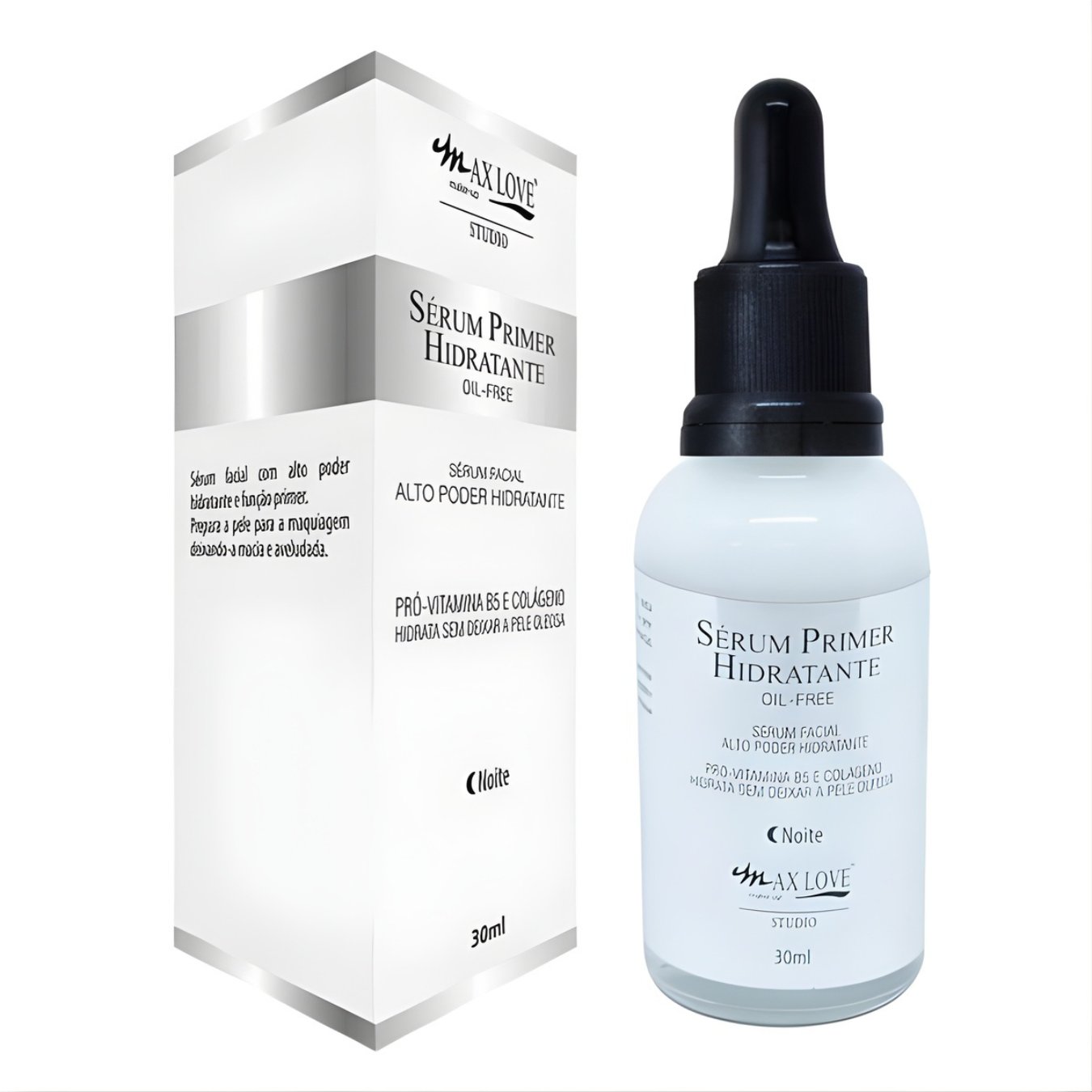 Sérum Primer Hidratante Oil-Free Refrescante - Max Love