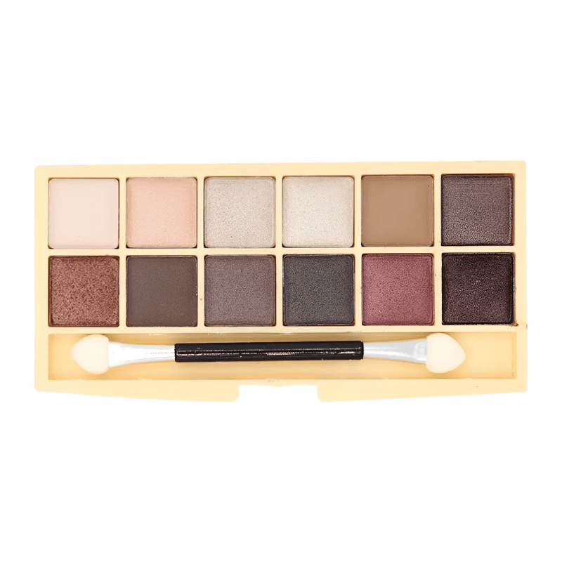 Paleta De Sombras Mia Make Chocolate Mix 12 Cores Para Olhos
