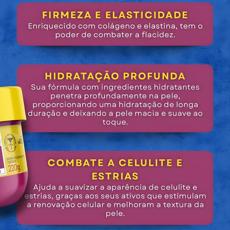 Kit Shape Magic + Bumbum Magic Firmador 220g - Raavi