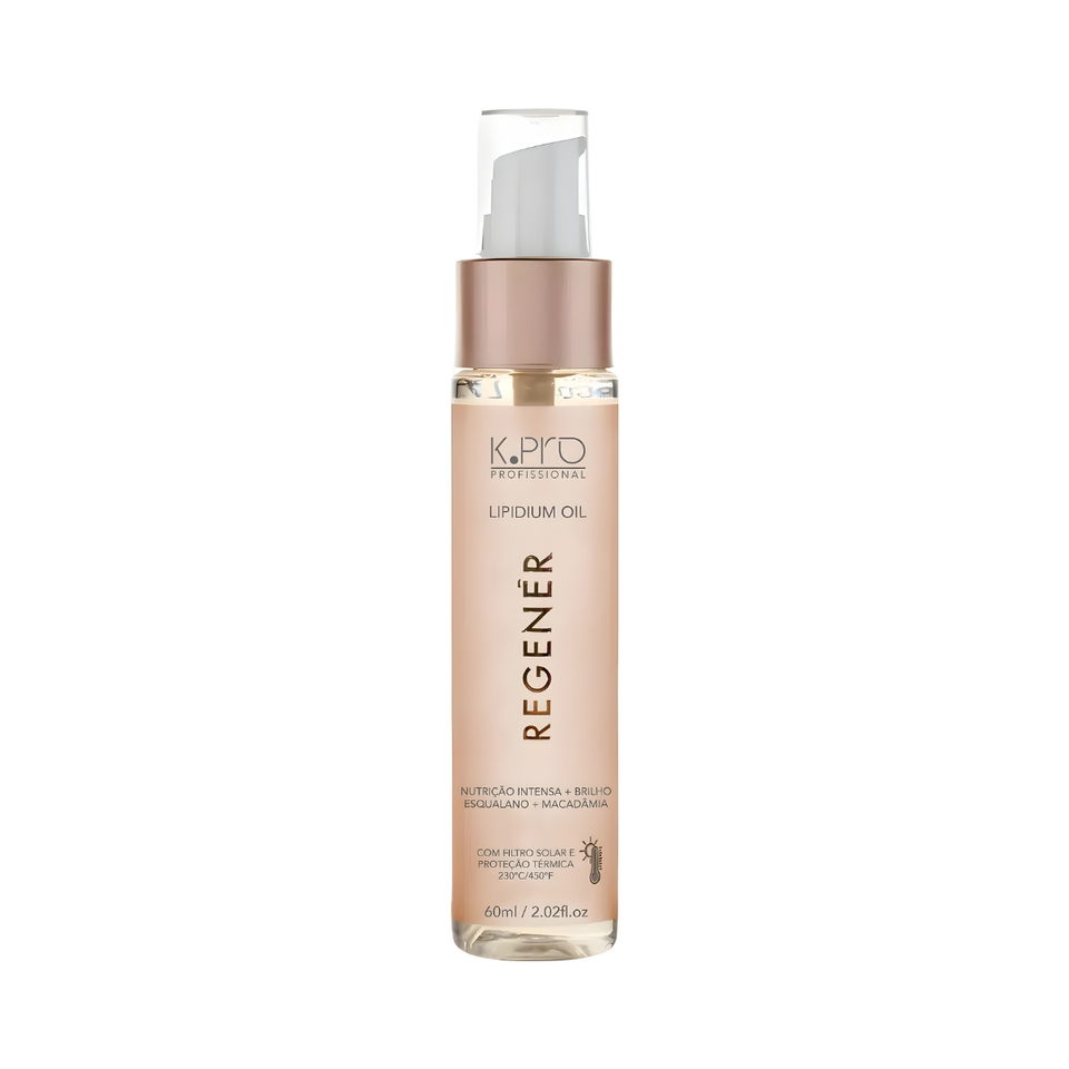 Regenér Lipidium Oil Óleo Capilar Brilho 60ml - K.Pro