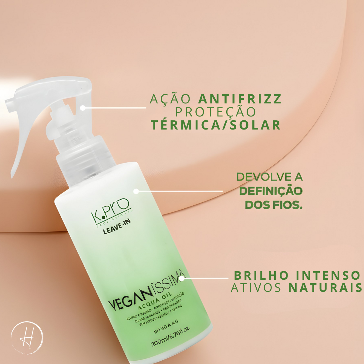 Kit Cachos Shampoo e Leave in Hidratei + Spray Antifrizz