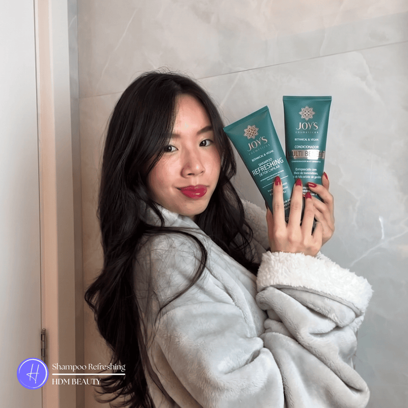 Kit Shampoo e Condicionador Joys + Acidificante pH Antifrizz