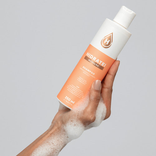 Kit Shampoo Cronograma Capilar Hidratei Cabelo