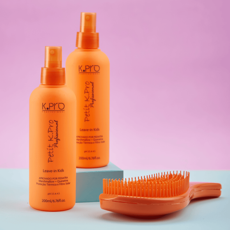 Kit Petit Kids & Cuidado Diário Premium - Shampoo + Condicionador + Leave-in + Pomada Modeladora