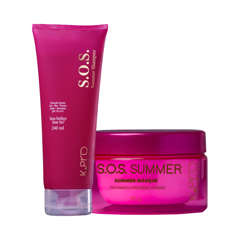 Kit S.O.S Summer - Shampoo + Máscara