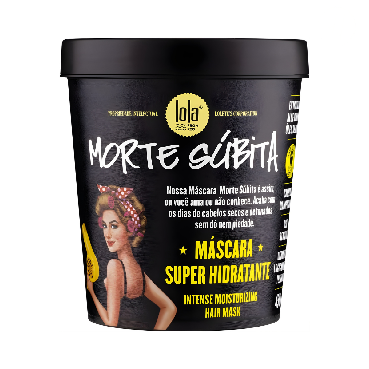 Morte Súbita Máscara Super Hidratante 450g - Lola From Rio