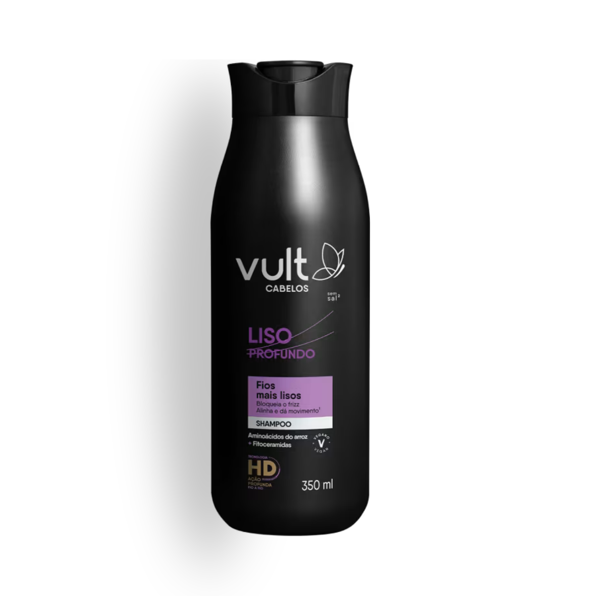 Shampoo Cabelos Liso Profundo 350ml - Vult