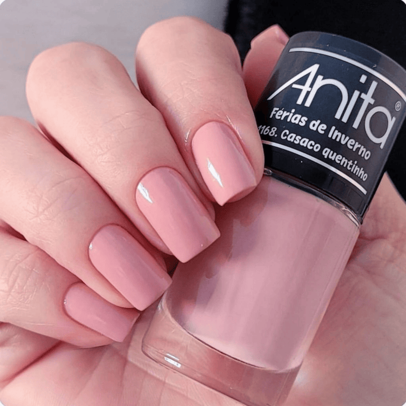 Casaco Quentinho Esmalte Rosa Claro - Anita 10ml
