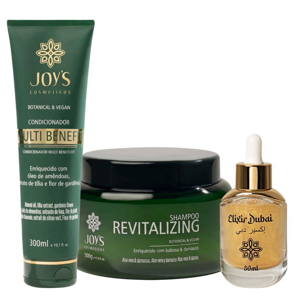 Kit Crescimento Premium - Shampoo e Condicionador + Elixir