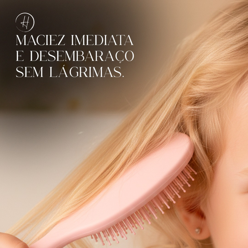 Kit Kids Leave-in e Shampoo Petit + Camomila Gel Corporal