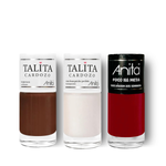 Kit Essentials - 3 Esmalte Alta Cobertura Anita