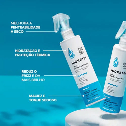 Kit Cachos Hidratados E Definidos Hidratei
