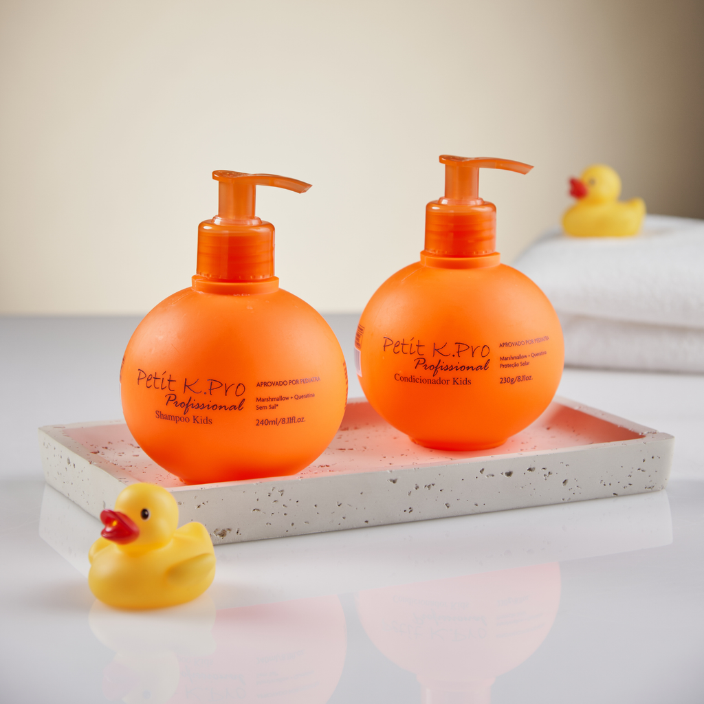 Kit Kids Shampoo e Condicionador + Cera Antifrizz Petit