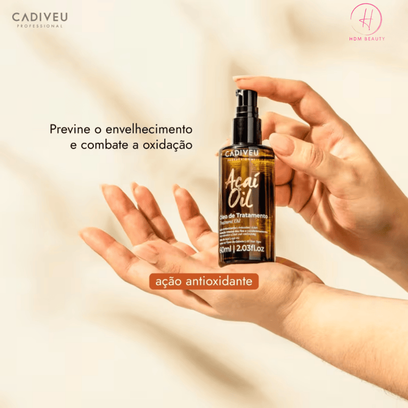 Kit Cadiveu - Leave-in Bye Frizz + Spray Açaí Oil Capilar