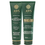Kit Refrescante Vegano 600g Shampoo + Condicionador Joys
