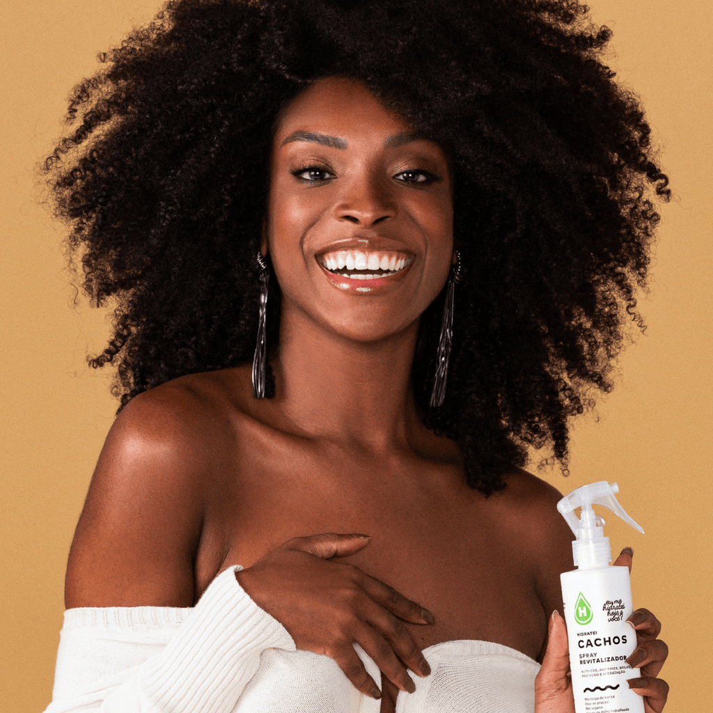 Kit Cachos Hidratei Shampoo + Super Máscara + Spray Leave-in