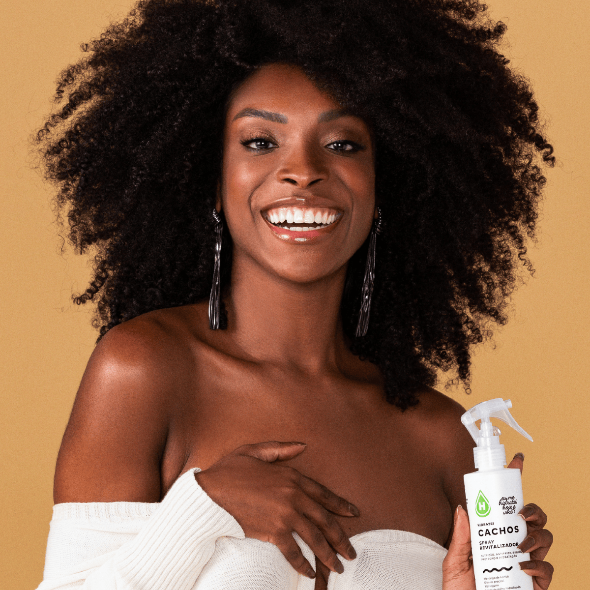 Kit Cachos Hidratei Shampoo + Super Máscara + Spray Leave-in