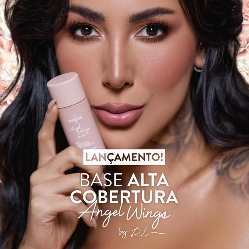 Base Alta Cobertura Facial Angel Wings - Catharine Hill