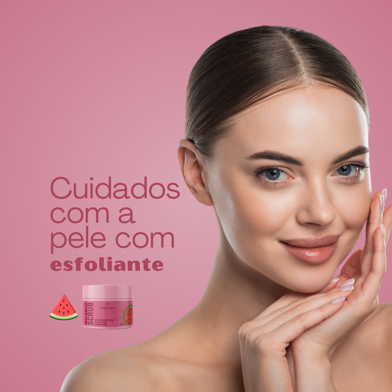 Kit Quarteto Scrub Esfoliante Corporal Mia Make 880g