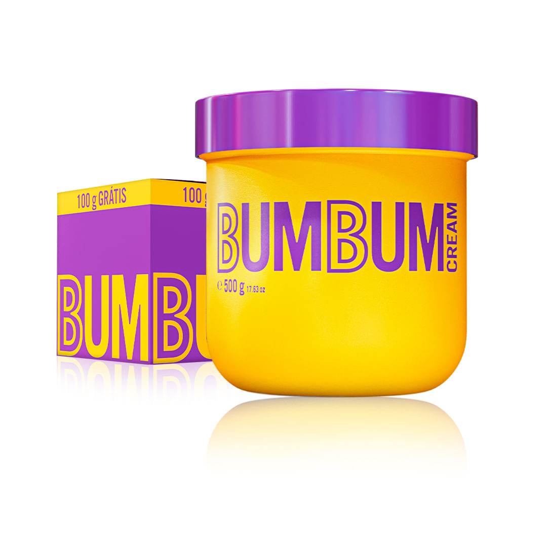 Bumbum Cream 500g - Creme Atacado Hidratante Corporal
